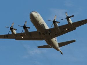 A South Korean P3 Orion aircraft