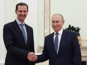 Al-Assad and Putin in Russia