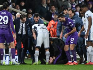 إدواردو بوف في غيبوبة بعد انهياره المفاجئ في مباراة فيورنتينا وإنتر