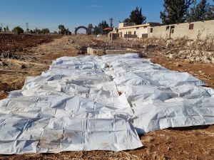 35 Corpses Found in a Mass Grave Associated with Assad's Daraa Intelligence