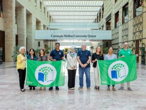 جامعة كارنيجي ميلون في قطر تصبح أول جامعة في الشرق الأوسط وشمال أفريقيا تحصد شهادة "المفتاح الأخضر" للاستدامة   