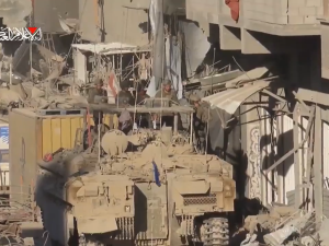 Gaza resistance operations target Israeli tanks and drones