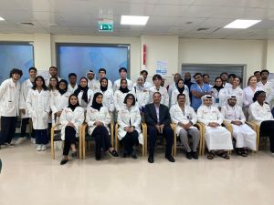 WCM-Q pre-medical students visit HMC to learn about medical physics   