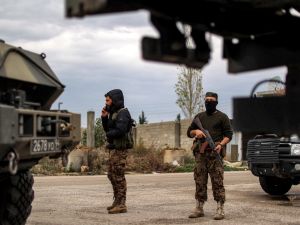 Syrian rebel fighters