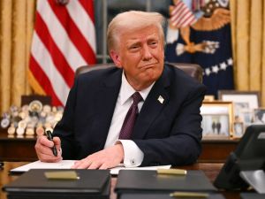 US President Donald Trump 
