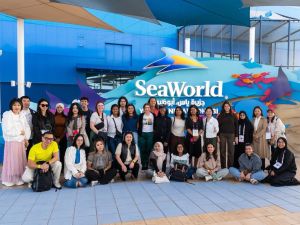 SeaWorld® Yas Island Abu Dhabi and The Yas SeaWorld® Research & Rescue Center welcome over 100 CNN Academy students from around the world