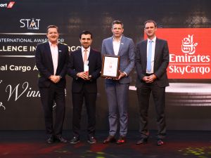 Emirates SkyCargo Crowned International Airline of the Year at the STAT Times International Awards for Excellence in Air Cargo