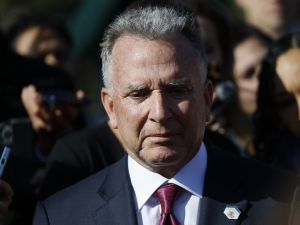 Middle East Envoy Steve Witkoff speaks alongside United States National