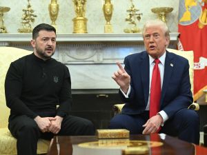 Donald Trump and Zelenskyy