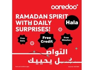 40 Days of Surprises – Ooredoo’s Deal of the Day Just Landed for Ramadan!
