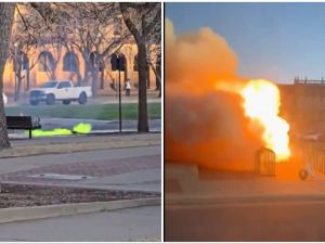 Substation explosion in Texas university causes power outage