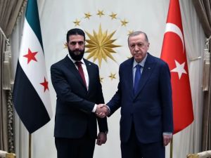 اردوغان يستقبل الشرع