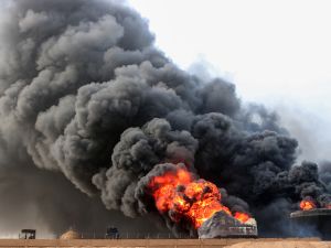 US airstrikes destroy Yemen lifeline Ras Isa fuel port in Hodeida
