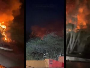Explosion Near Ma'in hot springs sparks fires in Madaba; no injuries reported