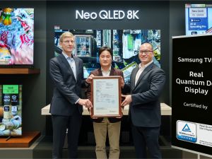 Samsung QLED TVs Earn ‘Real Quantum Dot Display’ Certification From TÜV Rheinland
