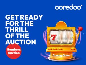 Your Next Lucky Number Is a Bid Away at Ooredoo’s Fourth Vanity Number Auction