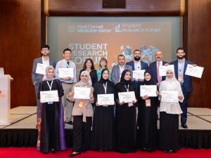 WCM-Q Student Research Forum showcases student innovation