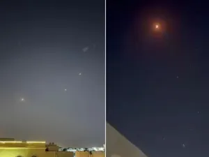 صواريخ في سماء الدوحة