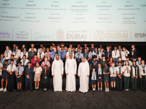 مجلس دبي الرياضي يتوج الفائزين في دورة "مايديا لألعاب مدارس دبي"