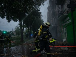 drone attack in Kyiv