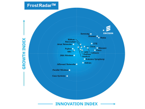 Ericsson ranks highest in Frost Radar™ 5G Network Infrastructure Market Report for fifth consecutive year