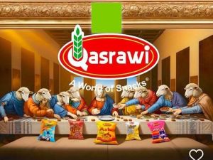 Outrage in Palestine over snack ad mocking 'last supper' 