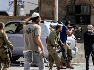 اعتداء مستوطنين على بلدة سنجل