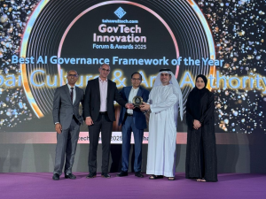 Dubai Culture Wins ‘Best AI Governance Framework 2025’ at GovTech Innovation Awards