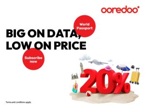 Ooredoo Turns Up the Heat This Summer with 20% Off and Extra Value on Roaming Bundles