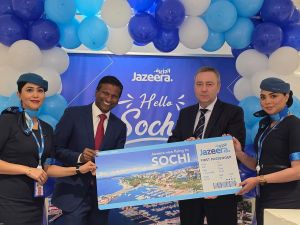 Jazeera Airways Launches First-Ever Direct Flight to Sochi