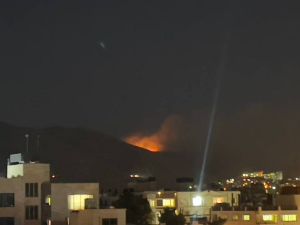 Iran silent after fire near key revolutionary guard installation