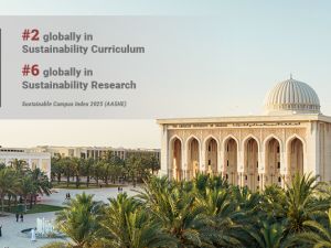 AUS named among the world’s top 10 universities for sustainability curriculum and research