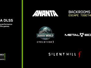 ألعاب ANANTA وBackrooms: Escape Together  وJurassic World Evolution 3  تنطلق مع دعم تقنية NVIDIA DLSS 4  