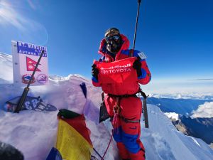 المركزية تويوتا تواصل دعمها لأحمد بني هاني ليكون أول أردني يعتلي ثلاثًا من أعلى قمم العالم 