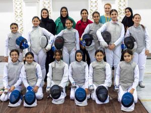 البطلة الأولمبية ابتهاج محمد تفتتح فعالية "الأمسية الرياضية للسيدات" في مؤسسة قطر