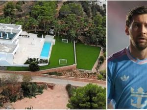 النجم الأرجنتيني ليونيل ميسي ومنزله الفاخر في إيبيزا