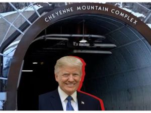 ترامب يزور مقر الحرب العالمية الثالثة في أعماق جبال كولورادو ترامب يزور مقر الحرب العالمية الثالثة في أعماق جبال كولورادو