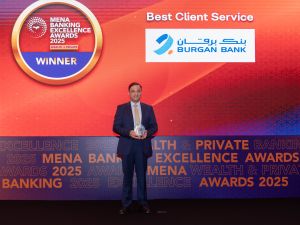 Burgan Bank Receives “Best Client Service” Award at MEED MENA Banking Excellence Awards 2025