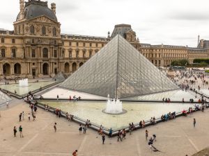 The Louvre Museum , is the world's largest art museum and a historic monument in Paris, France. (Shutterstock) Louvre Museum