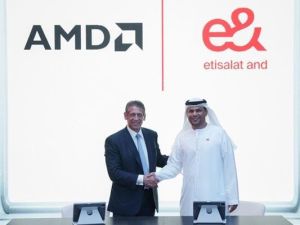 "إي آند الإمارات" وAMD توقعان اتفاقية تعاون استراتيجي لاستكشاف مجالات استخدام الذكاء الاصطناعي ‎