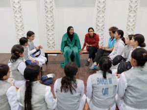 البطلة الأولمبية ابتهاج محمد تدعم رؤية مؤسسة قطر المتمثلة في تمكين الفتيات من خلال الرياضة وتوجه لهنّ رسالة "هذا مكانكِ"