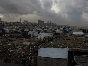 غزة أمطار