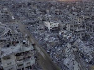 نسف مبان في رفح