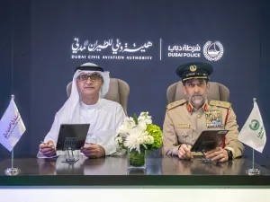 توقيع مذكرة تفاهم بين هيئة دبي للطيران المدني وشرطة دبي لتعزيز التعاون في قطاع الطيران