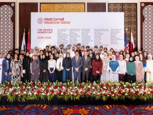 وايل كورنيل للطب - قطر تكرّم طلابها المتفوقين في البرنامجين التأسيسي وما قبل الطب