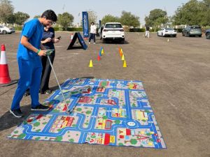 برنامج "مهارات القيادة لحياة آمنة" من فورد يقدّم تدريباً مجّانياً في مجال السلامة المرورية لما يقارب 500 طالب في جامعة الشارقة