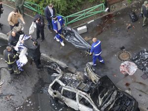 Two police officers, civilian killed in southern Moscow blast