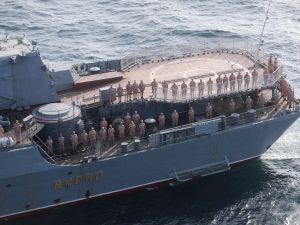 In a secret operation in the Indian Ocean, U.S. Special Forces stopped a shipment from China to Iran.   Last month, a secret U.S. military operation in the Indian Ocean stopped a shipment from China that was on its way to Iran. This is part of Washington's efforts to stop Tehran from secretly buying weapons.  The Wall Street Journal was the first to report the mission, and American officials confirmed it. It involved U.S. special forces boarding a ship hundreds of miles off the coast of Sri Lanka and taking