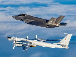 Russian "Bear" nuclear bombers near Britain raise NATO alert