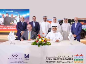 Al Masaood Automobiles INFINITI Named Official Automotive Partner of the Open Masters Games Abu Dhabi 2026